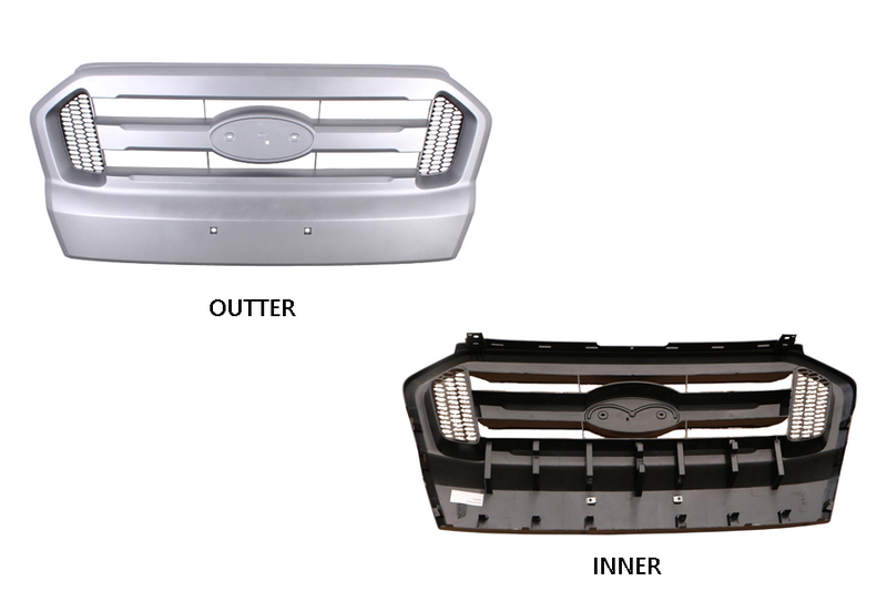 FORD RANGER PX SERIES 2 GRILLE FRONT