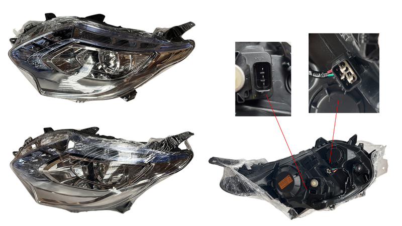 MITSUBISHI TRITON MQ HEADLIGHT LEFT HAND SIDE