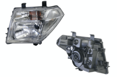 NISSAN NAVARA D40 HEADLIGHT LEFT HAND SIDE