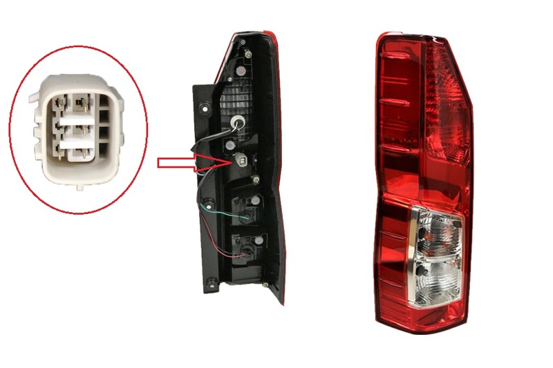 TOYOTA HIACE GDH300R/GDH320R/GDH/322R/GRH 300R/GRH320R TAIL LIGHT LEFT HAND SIDE